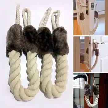 

Doorstop Rope Doors Slamming Shut Wedge Door Handles Stopper Door Window Protectors Anti-collision Door Stoppers decorative Rope