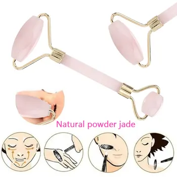 

Jade Massager Roller Facelift Anti-Aging Jade Roller Cute Jade Anti Wrinkle Natural Body Pink