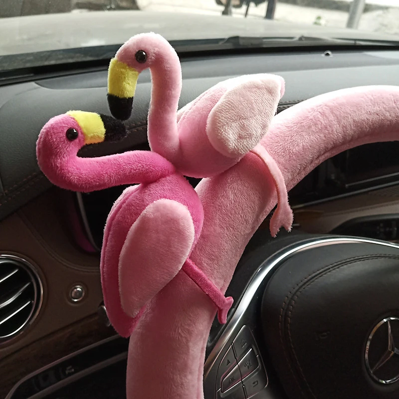 Чехол на руль Ciliken Pink Sweet Flamingo Модный чехол для bmw e46 e36 e90 g30|Чехлы руль| |