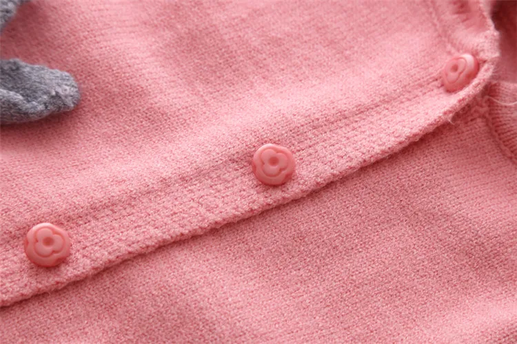  Fanfiluca Girls Sweater Hooded Batwing Sleeve Cardigan Cartoon Cute 2018 Autumn Winter Toddler Girls Cardigan New Year Costume 12