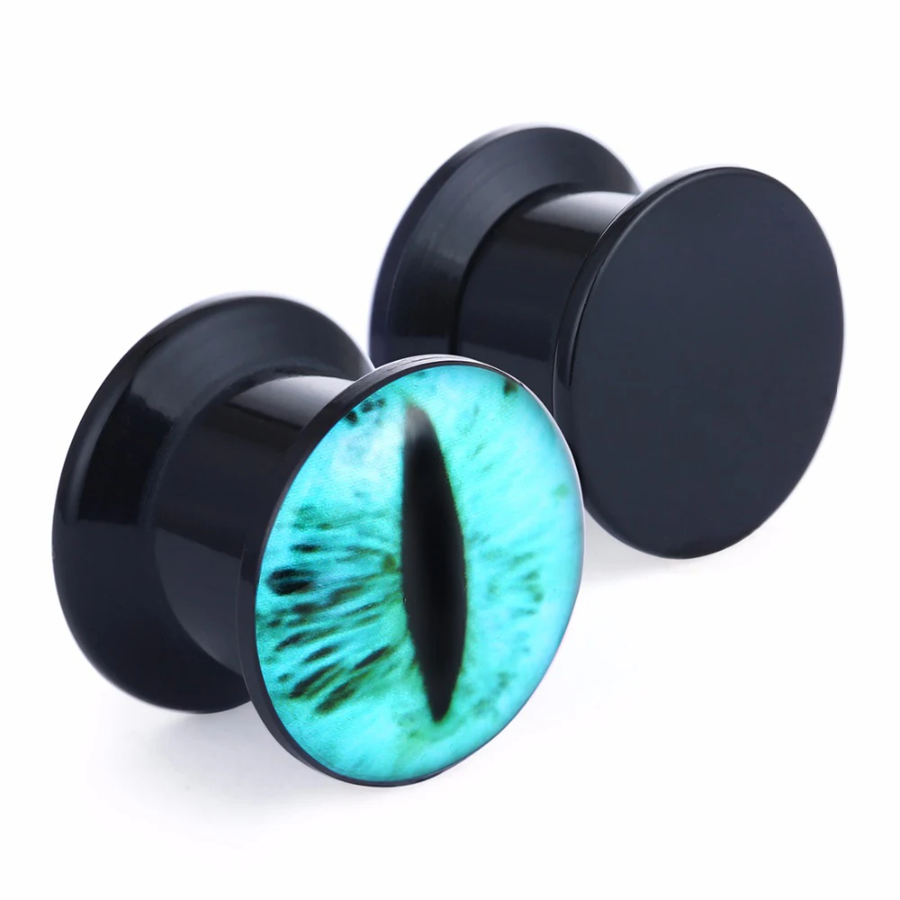 Danniez-new-store-1-pair-black-acrylic-blue-eye-logo-ear-plugs-tunnels-piercing-body-jewelry (1)