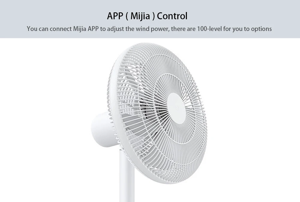 01 Mijia умный стенд вентилятор естественный удобный ветер DC Частота AI Голосовое управление приложение дистанционное управление с 7 лопастями вентилятора
