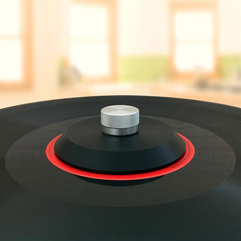 

High-End POM Material LP Vinyl Turntables Disc Stabilizer Record Weight/Clamp With Retail Box
