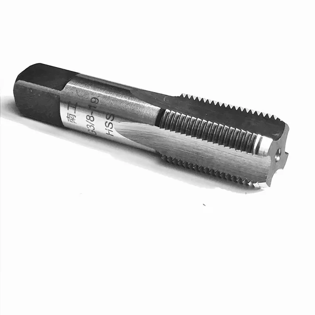 Free shipping 1pc HSS BSP tap 55 degree G3/8" 19 HSS BSP Parallel