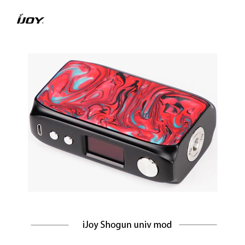 Doble resina cigarrillos electrónicos caja Mod iJoy Shogun Univ 180 W Dual de la batería Vape Mod del squonk Mech Mod Voopoo caja mod de arrastre 2 - 6
