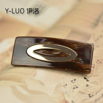 

Women headwear cute hair barrette small simple hair clip acetate bow hair accessories for girls