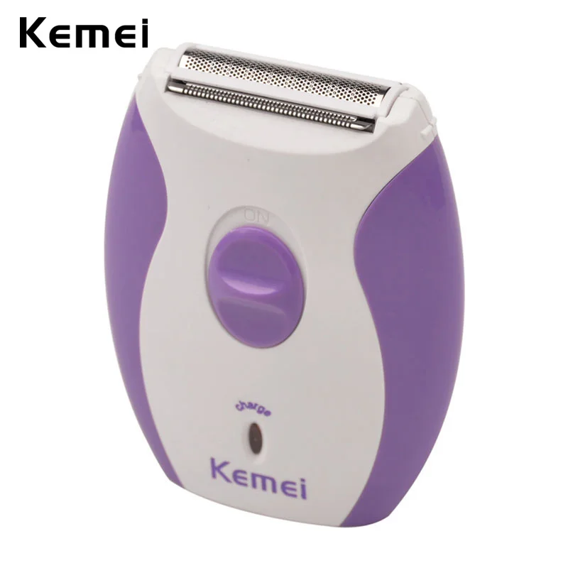 Kemei Rechargeable Women Epilator Electric Shaver Razor Depilador For Face Body Hair Removal Lady Bikini Trimmer Shaving Machine