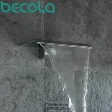 BECOLA тазик носик для крана Душ носик для крана ванная комната кран аксессуары настенного типа водопад кран LT-301B