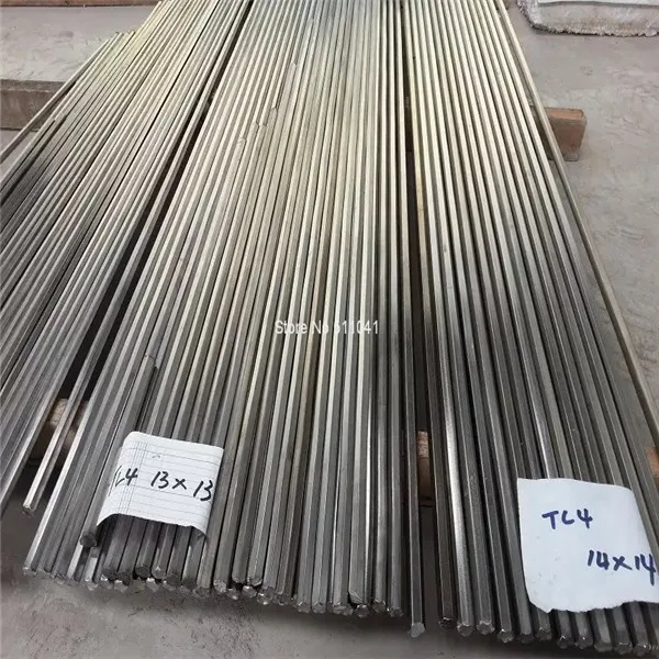 Titanium hex бар шестиугольные стержни gr5 шестиугольник баров S13* 13 мм* 1000 мм