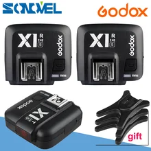 Godox X1S TTL 1/8000s 2.4G Wireless Trigger Transmitter+2pcs X1R-S Receiver for Sony A6500 A6300 A9 A7II A7SII A7R MI Shoe X1T-S