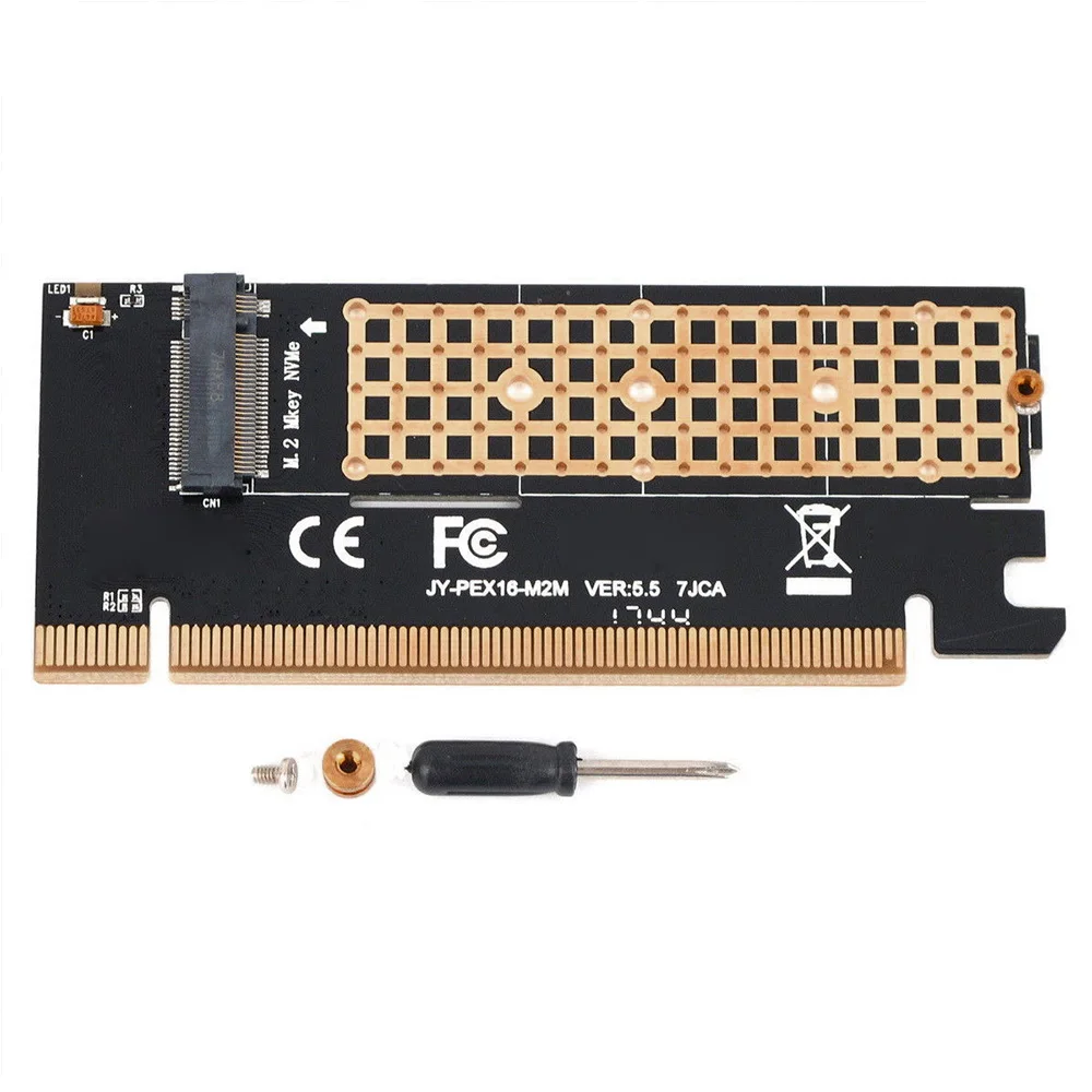 

HFY Add On Cards PCIE to M2/M.2 Adapter/PCI Express M.2 SSD PCIE Adapter M.2 NVME/M2 PCIE Adapter Computer Expansion Cards M2