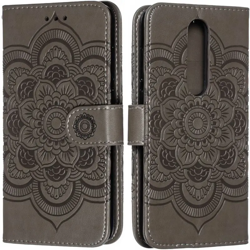 

Datura Flower Flip Leather Cover sFor Case Nokia 2 3 5 7 2018 X5 X6 2.1 3.1 5.1 6.1 Plus 7.1 Luxury Phone Bags Capa Fundas DP13F