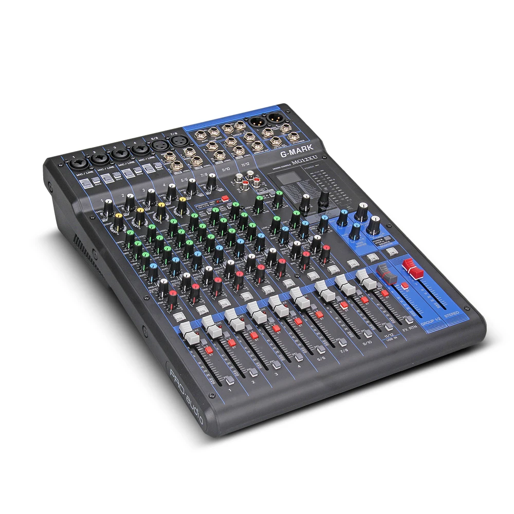 G MARK Professional mixer MG12XU 24 SPX эффекты studio аудиоконсоль группа коммерческих