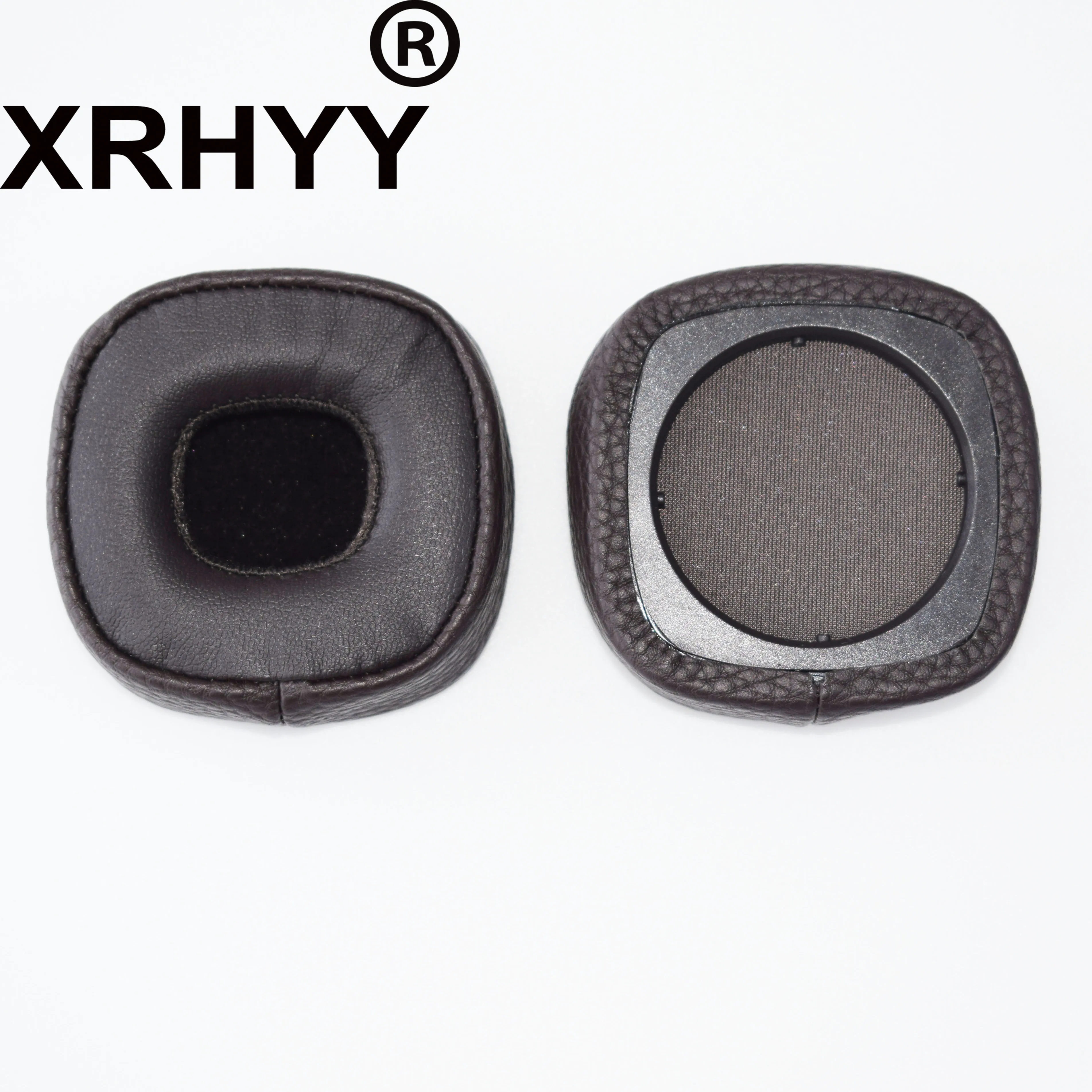 XRHYY набор из 2 коричневых сменных амбушюр из искусственной кожи накладные амбушюры наушников чашечки подушечки для наушников Marshall Major 3
