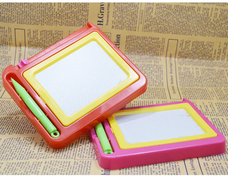 

14.6*12.4cm children writing doodle stencil painting magnetic Drawing board set Learning & Education Toys Hobbies for kids GYH