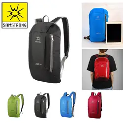 Samstrong 10L мальчиков и девочек Спортивные сумки Пеший Туризм Кемпинг Открытый путешествия черный рюкзаки Для женщин Для мужчин