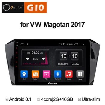 

10.1" Android 8.1 Quad Core 2GB RAM+16GB ROM Car DVD Player for Volkswagen VW Magotan 2017 Passat B8 GPS Radio Stereo BT WIFI