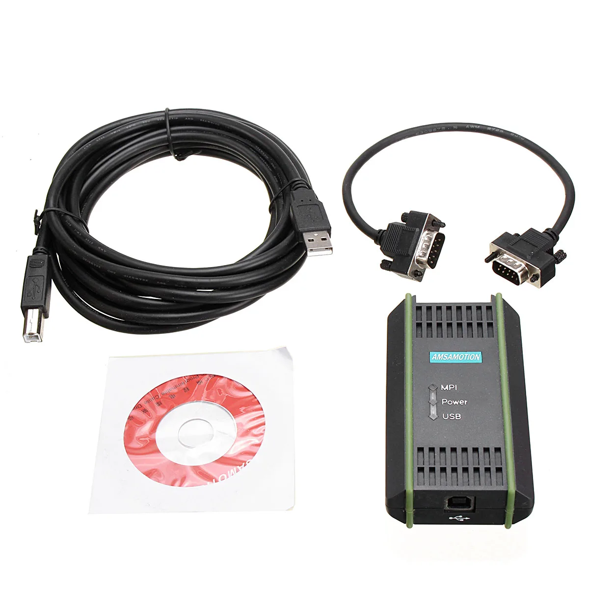 

5M Electric Cable 6ES7972-0CB20-0XA0 USB/MPI PC Adapter PLC USB Programming Cable For Siemens S7 200 300 400 MPI Adapter