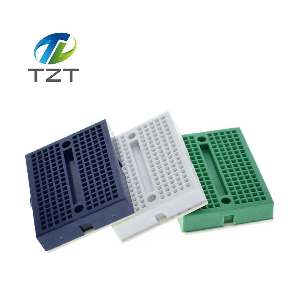 

10pcs / lot 170 Tie-points Mini Solderless Prototype Breadboard SYB-170 solderless breadboard