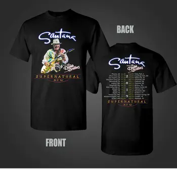 

new Santana With the doobie brothers tour 2019 New 2 side T-shirt Size S to XXL