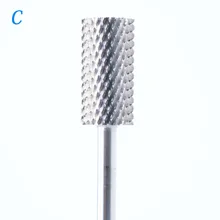 3/32 C Карбид для ногтей сверло для электрических маникюрных машин аксессуары для ногтей инструменты для маникюра Электрический Маникюрный резак пилки для ногтей
