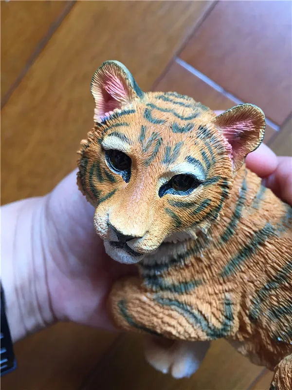 Tiger Wild Animal resin figure toy cake home office car decoration - Buyer's Show 8
