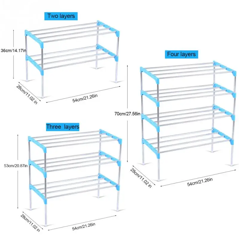 2/3/4 яруса стеллаж для обуви стойки Экономия пространства башня для обуви шкаф для хранения мягкой обуви стойку прихожей полка для хранения