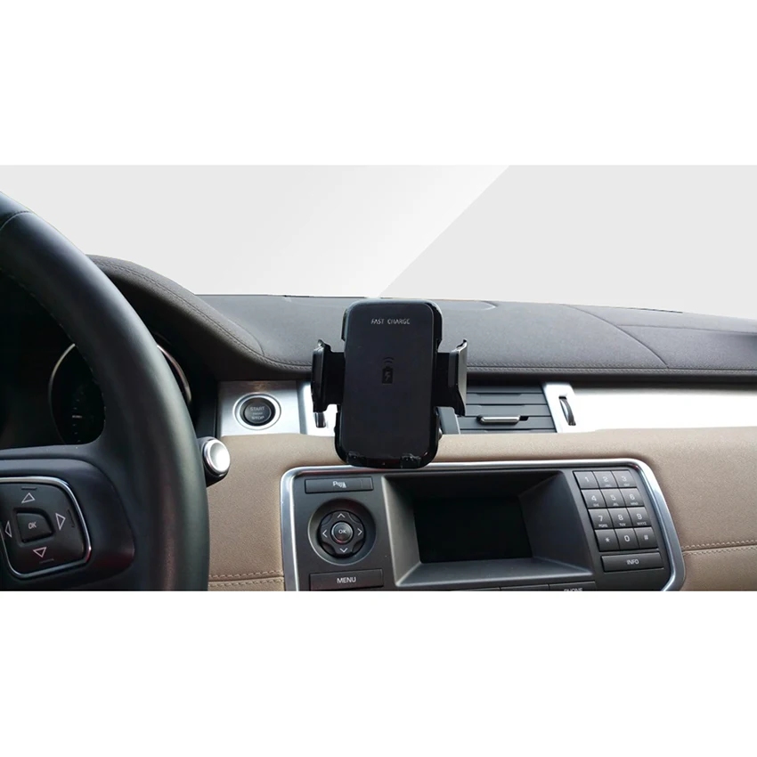 

Air Vent Car Phone Holder Qi Wireless Charger For Samsung S6 S7 Note5 S6 edge+ S7 edge for LG G3/G4 Wireless Car Charger Zerosky
