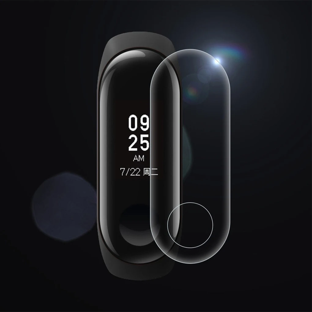 5/10 шт. Экран плёнка ТПУ полное покрытие для Xiaomi Mi Band 3 браслет пленка защитная часы пылеотталкивающий устойчивый к царапинам