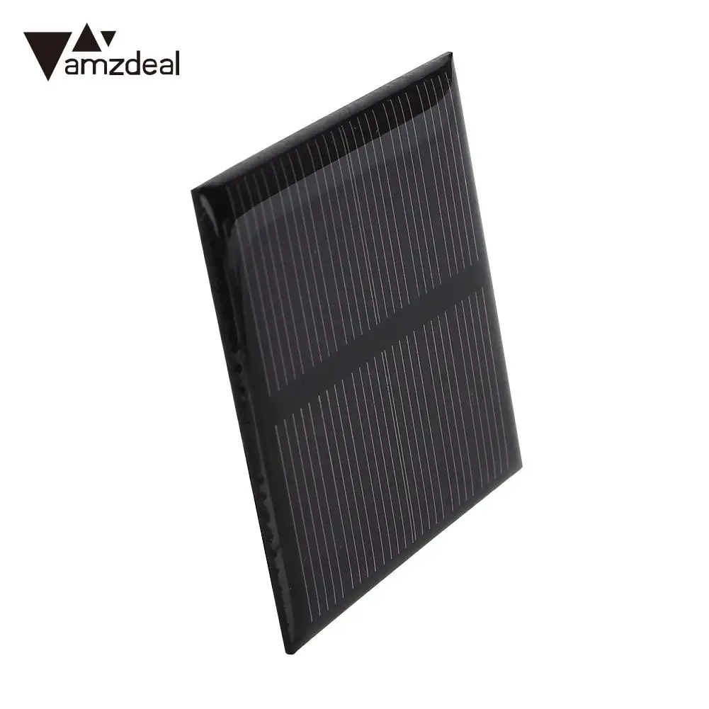 

3V 120MA 0.36W Polysilicon Solar Panel Fast Charger Toy Solar Charging DIY Battery Charger Solar Light Outdoor Solar Charger