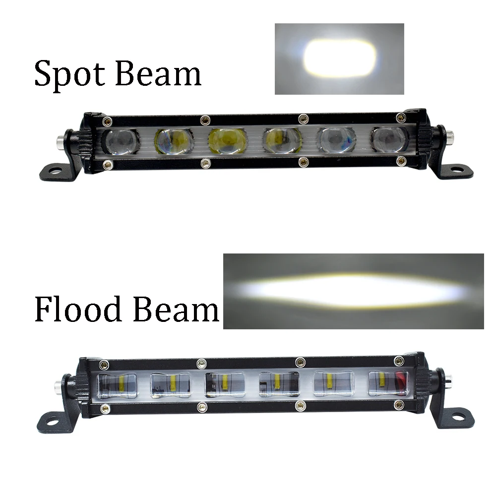 

ECAHAYAKU 6 inch 30W LED Work Light Bar 6d 7d Spotlight Offroad Fog Lamp driving light led bar for SUV ATV Vehicle Car 12V 24V