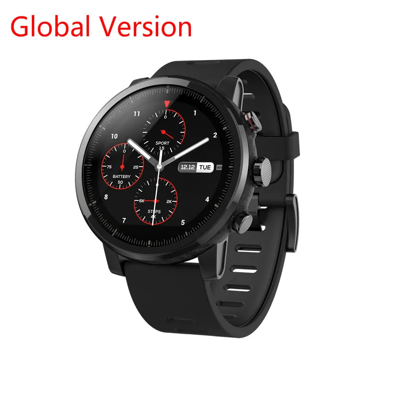 

Xiaomi Huami Amazfit Stratos Pace 2 Smart Watch Men with GPS Xiaomi Watches PPG Heart Rate Monitor 5ATM Waterproof