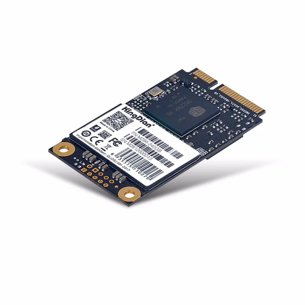 KingDian SSD mSATA 240 ГБ 120 Msata SATA Внутренний твердотельный накопитель 3 III II HD ГБ|Внутренние