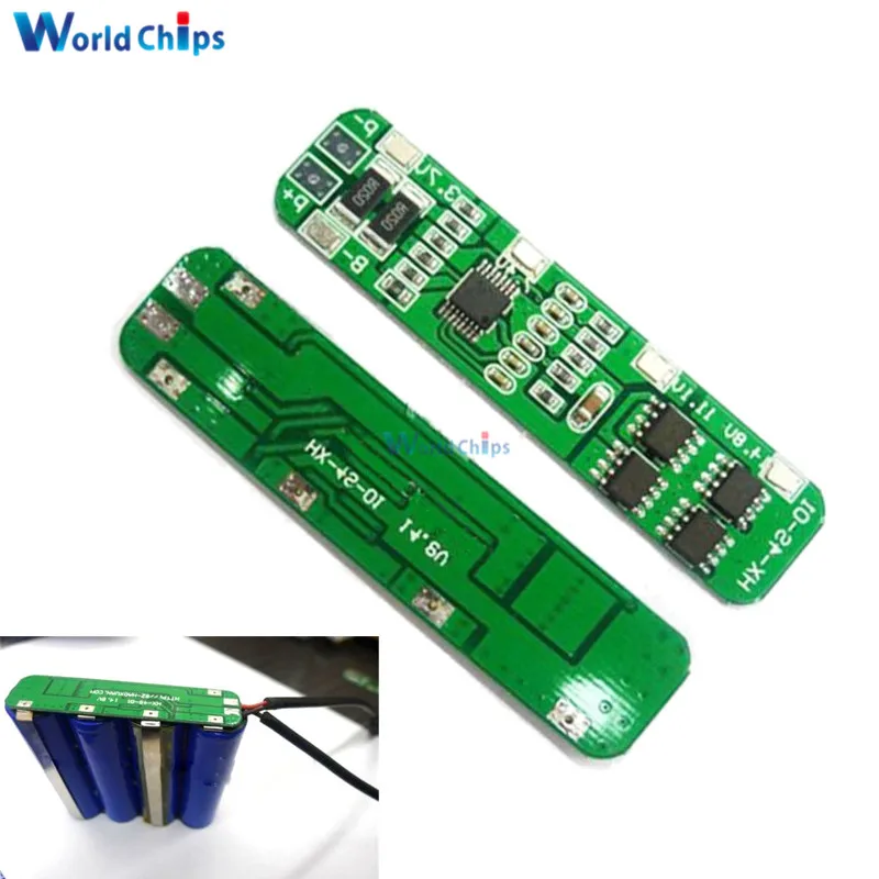 

4S 6A Li-ion Lithium Batteries Protection Board 4 Packs 18650 BMS PCM Charger Protect Module for Li-ion Lipo Battery Cell Pack