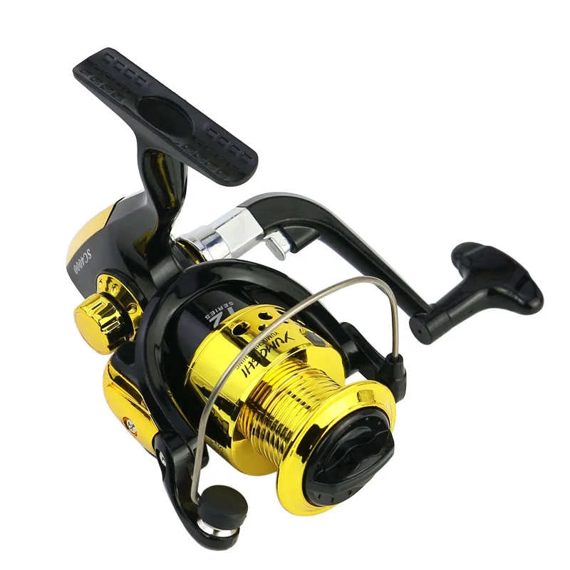 LidaFish Brand SC1000-7000 Black gold Series Plastic plating 12BB Left/Right Hand Fishing Reel LidaFish Brand SC1000-7000 Black gold Series Plastic plating 12BB Left/Right Hand Fishing Reel
