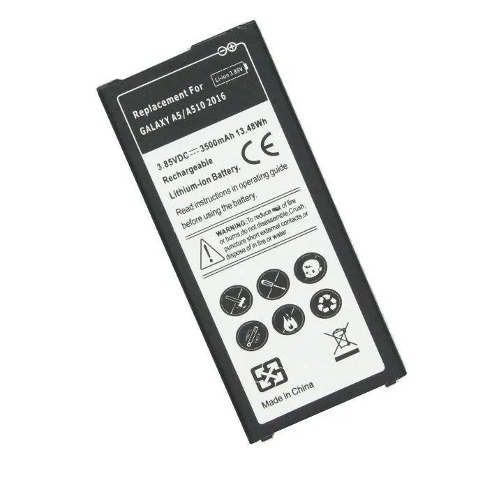 Аккумулятор для Samsung Galaxy A5 3500 Edition A510 EB BA510ABE A5100 A51 A510F + номер отслеживания 3 шт./лот