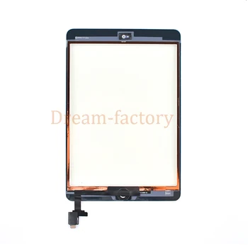 

50pcs for iPad Mini 1/2 Touch Screen Digitizer with Home Button and IC Connector Free DHL
