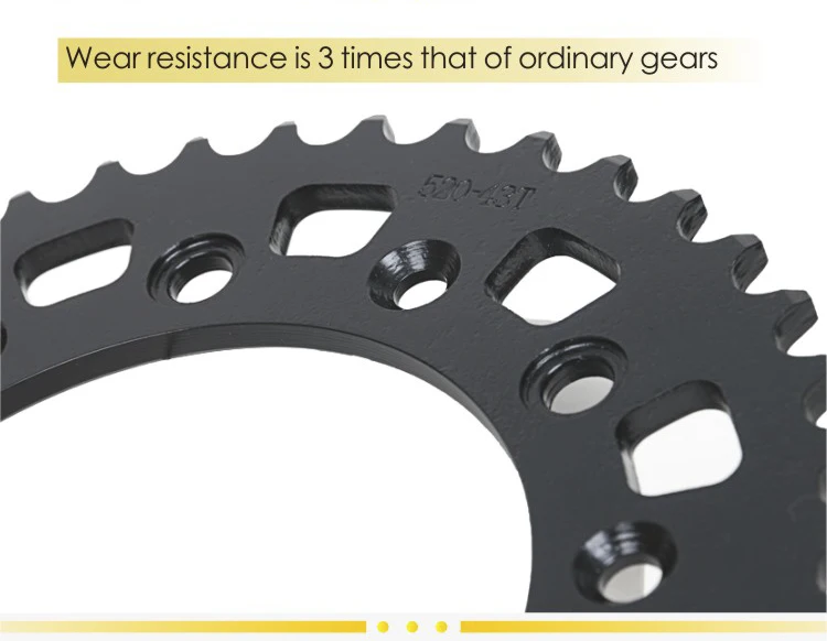 chain and sprocket-CR125 -43T-520 (11)