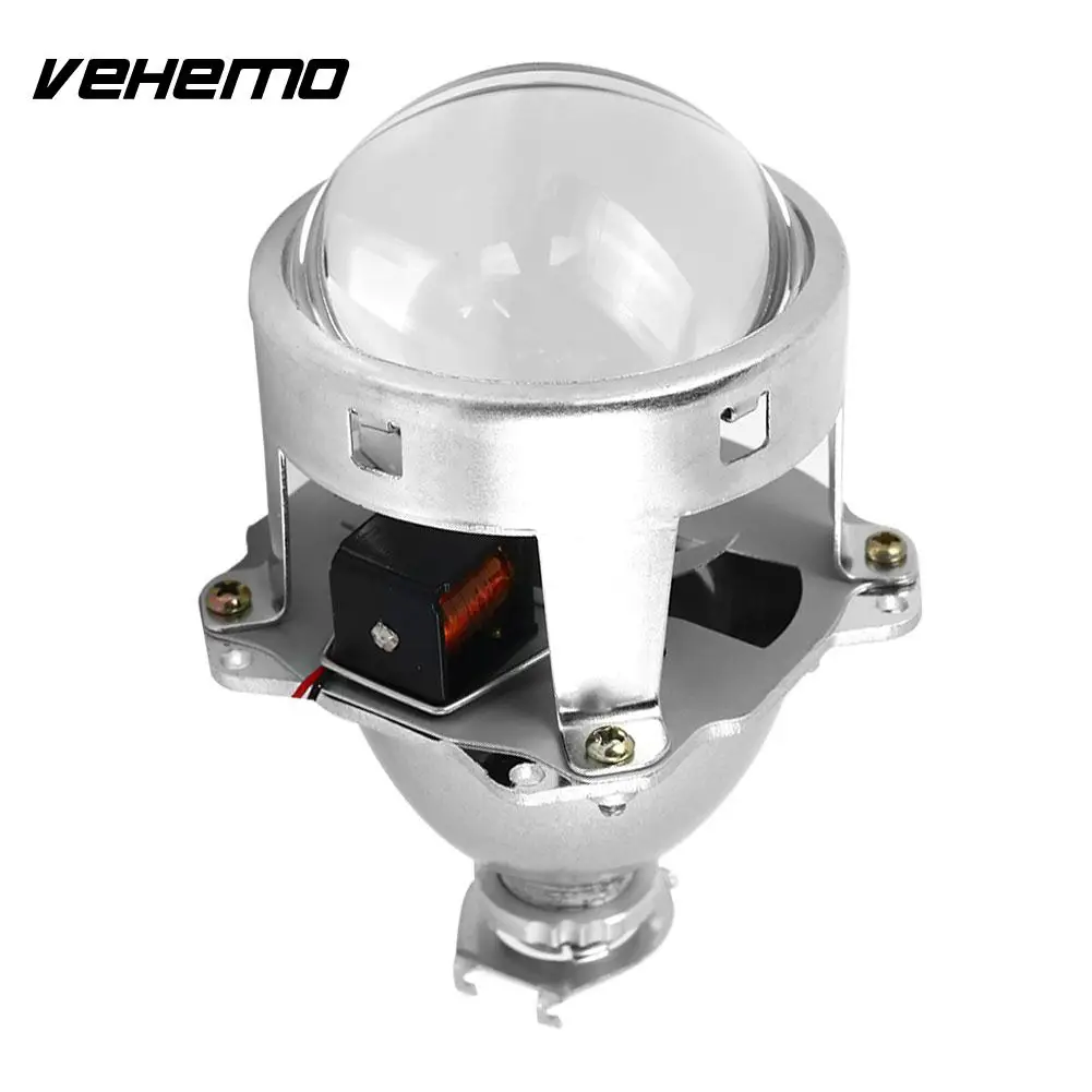 Vehemo IP67 Водонепроницаемый объектив проектора HID линзы фары комплект дооснащения для фиксатор объектив проектора Универсальный Автомобильный свет