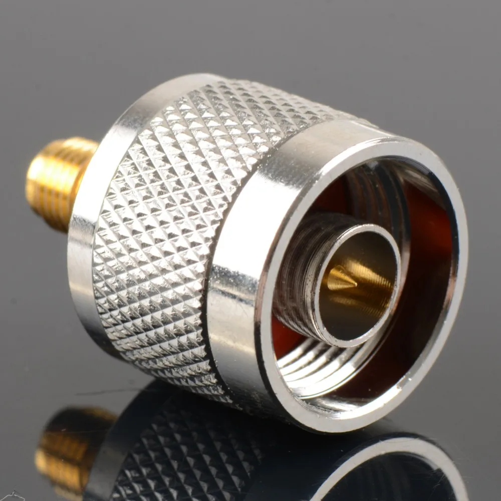 

1pc Adapter N Plug Male Nickel Plating To SMA Female Gold Plating Jack RF Connector Straight VC720
