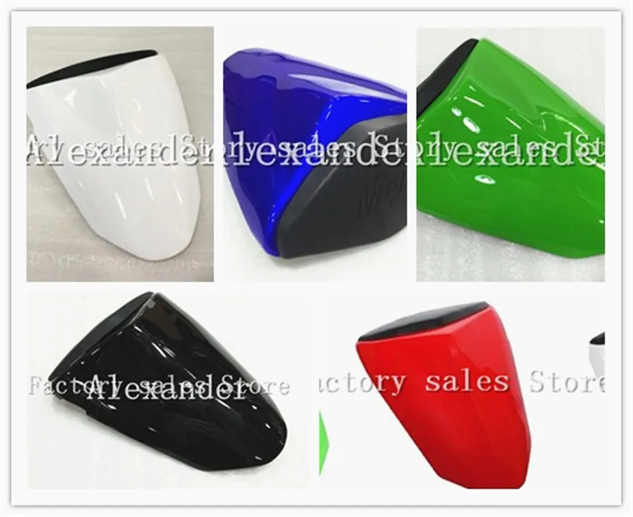 For Kawasaki Ninja ZX6R 636 2009 2010 2011 2012 213 2014 2015 2016 bike Rear Seat Cover Cowl Solo Seat Cowl Rear ZX-6R For Kawasaki Ninja ZX6R 636 2009 2010 2011 2012 213 2014 2015 2016 bike Rear Seat Cover Cowl Solo Seat Cowl Rear ZX-6R
