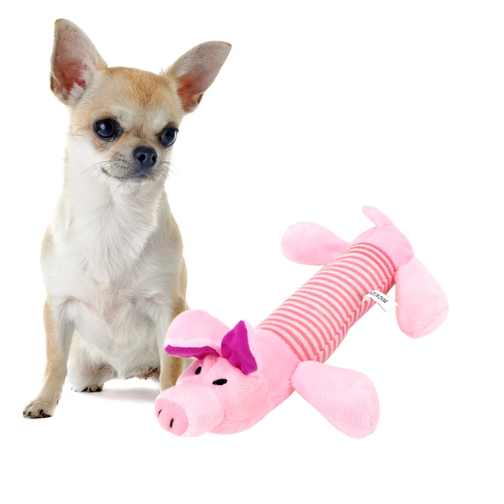 NICEYARD Pet смешные плюшевые игрушки пищащий звук жевания куклы слон утка свинья