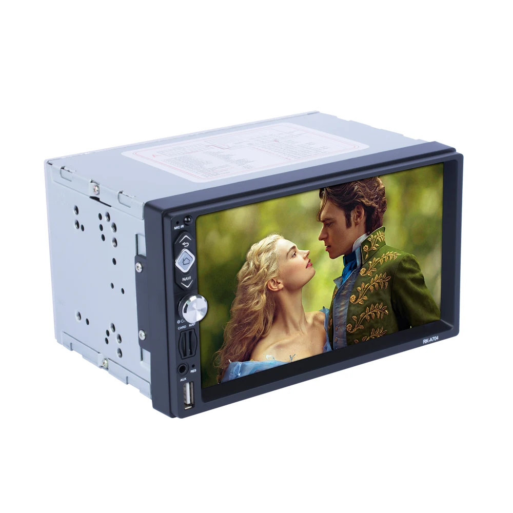 Clearance Full HD 1080P 7-inch 2DIN QUAD-core Android 7.1 Car Multimedia Player GPS Navigator Steering Wheel Control FM/AM/RDS Radio 16