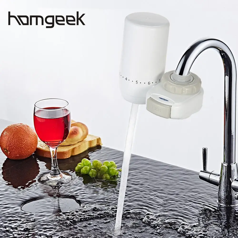 Tap Water Purifier with 1 Activated Carbon Filter Handy Kitchen Faucet