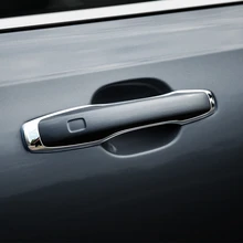 Per XC60 2018 2019 in acciaio inox interno faro interruttore copertura 1 pezzo accessorio stile auto
