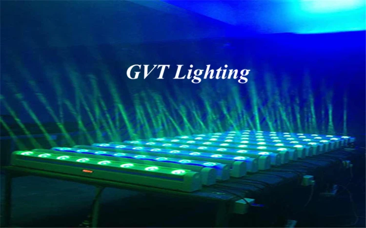 Светодиодный световой луч 8x12 Вт RGBW Quad DMX512 светодиодный светильник с подвижной