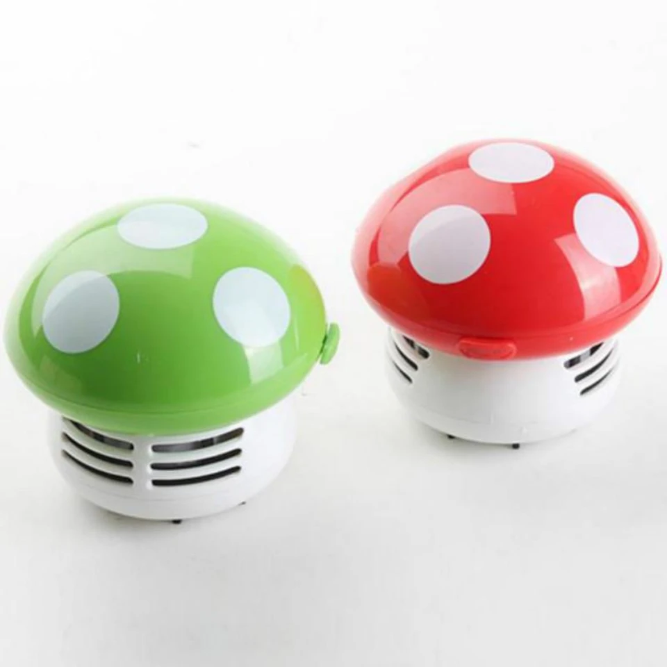 Cute-Mini-Mushroom-Corner-Desk-Table-Dust-Vacuum-Cleaner-Sweeper-D-IUS-New (2)