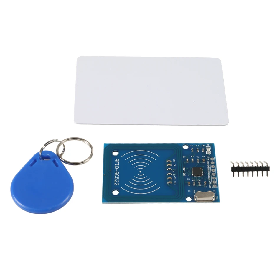 Advanced RC522-RFID Module with s50 Blank Card Key Ring Compatible with Arduinos