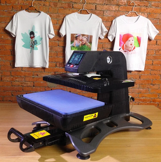 ST-420 Sunmeta Auto-Pneumatic 3D Sublimation Press Machine , Newest T-shirt  Printing Heat Press Machine 26*38cm,220V Hz