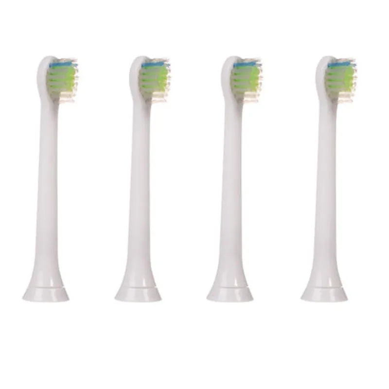 

4pcs HX6074 Electric sonic Replacement brush heads Fits For philips sonicare toothbrush heads blue Soft Bristles flexcare